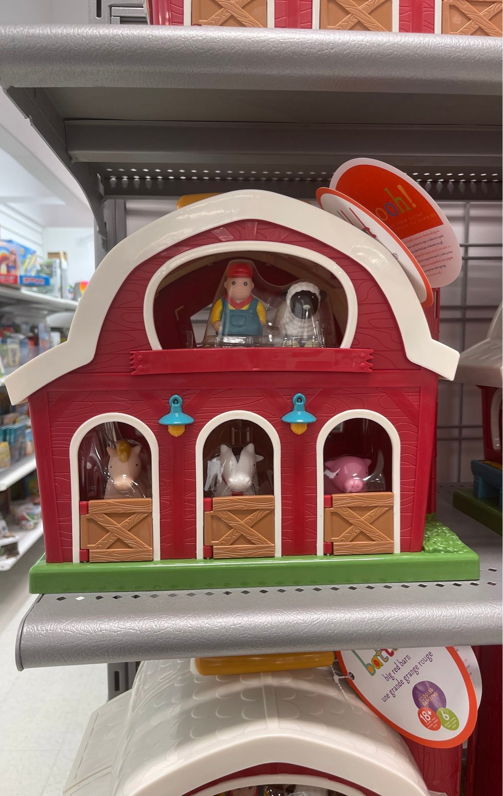 Battat – Big Red Barn – Animal Farm Playset