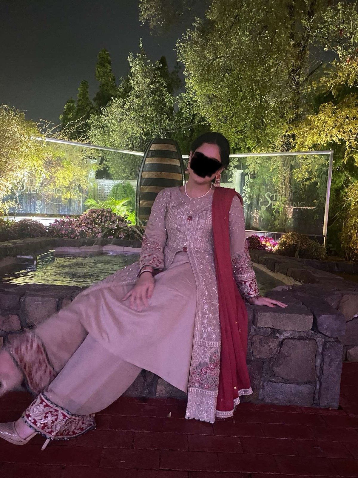 Pakistani Dress with sharara