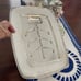 Vintage Pairpount Sheffield Meat Serving Tray footed 16” L x 12” W x 1 1/2”H