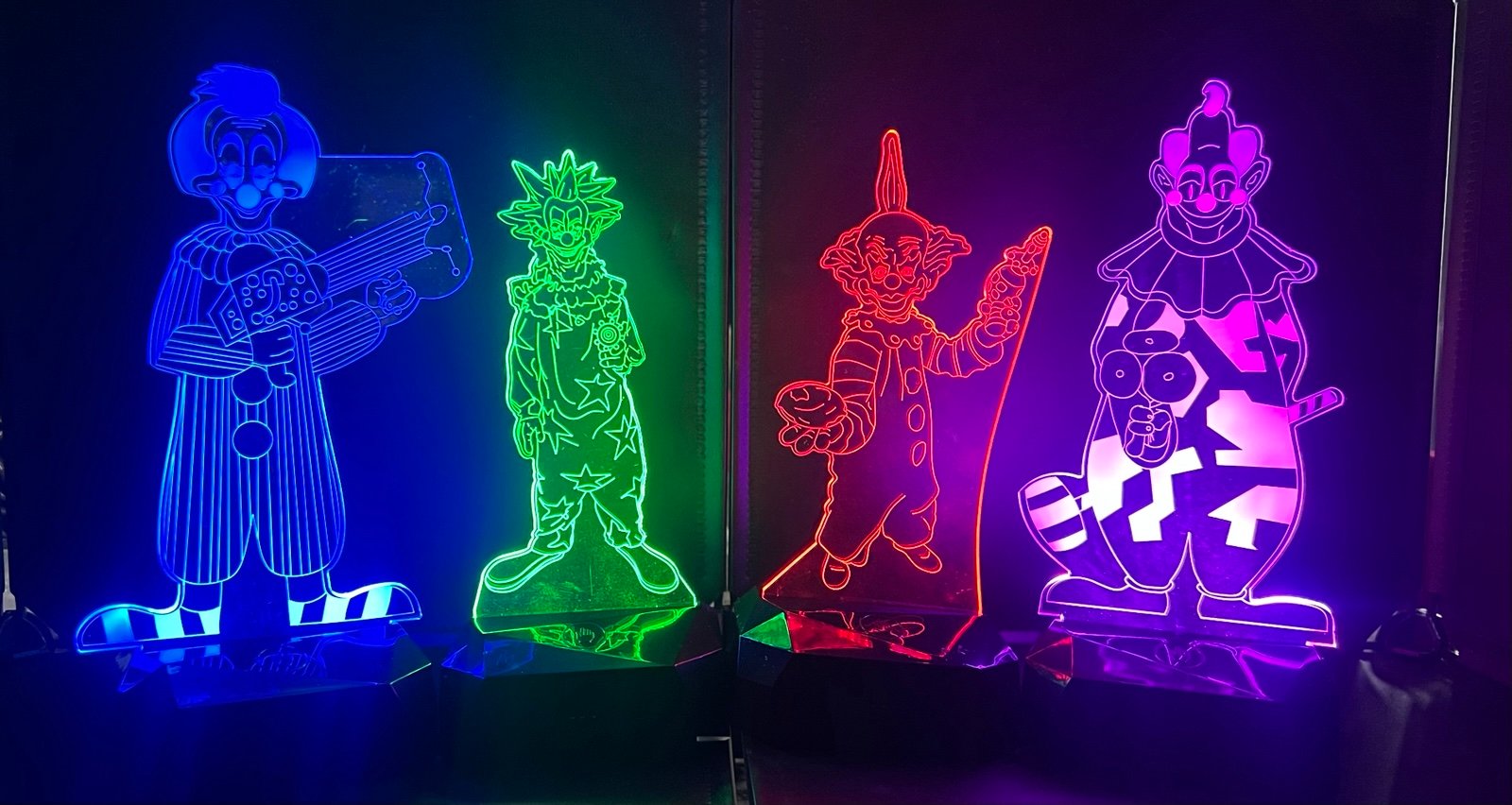 Killer klown (all 4) light