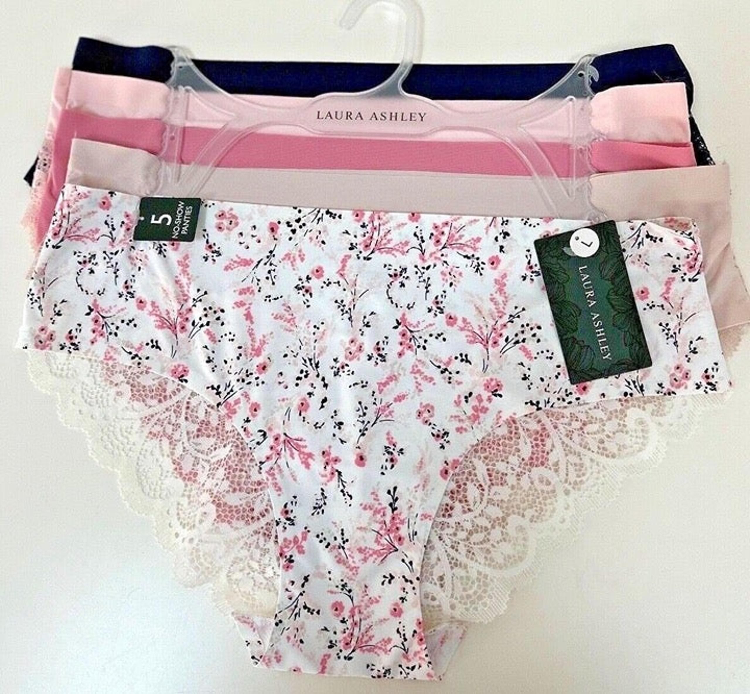 Laura Ashley No Show Panties L