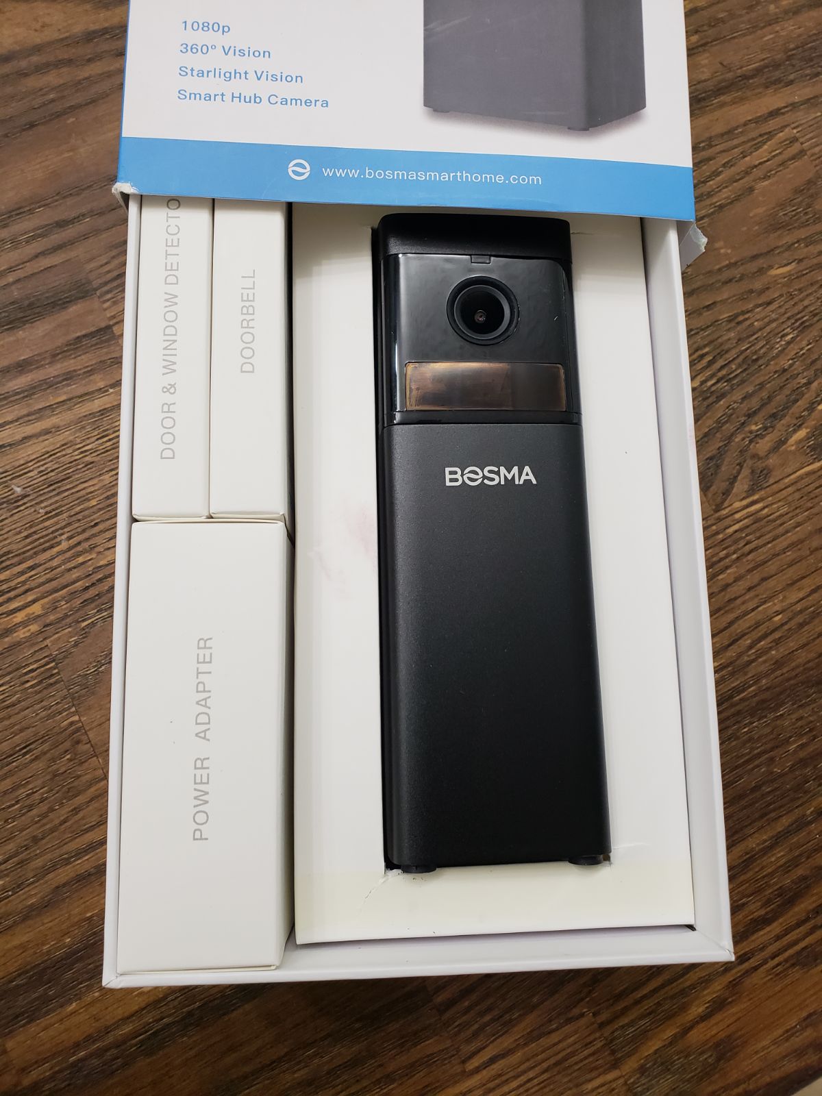 Wireless security camera/doorbell