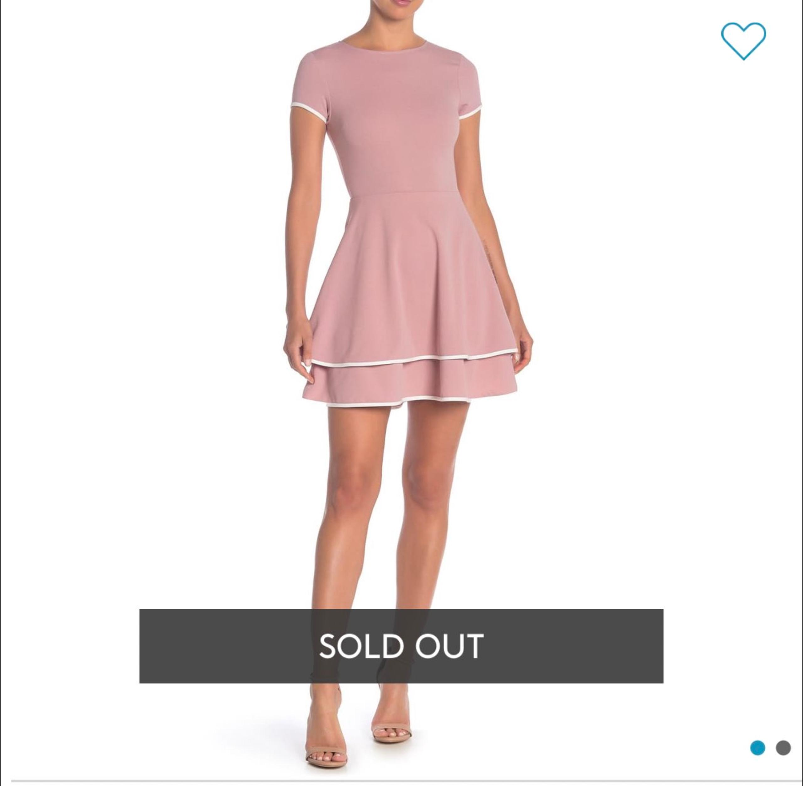 Nordstrom Fit and Flare Cap Sleeve Mini