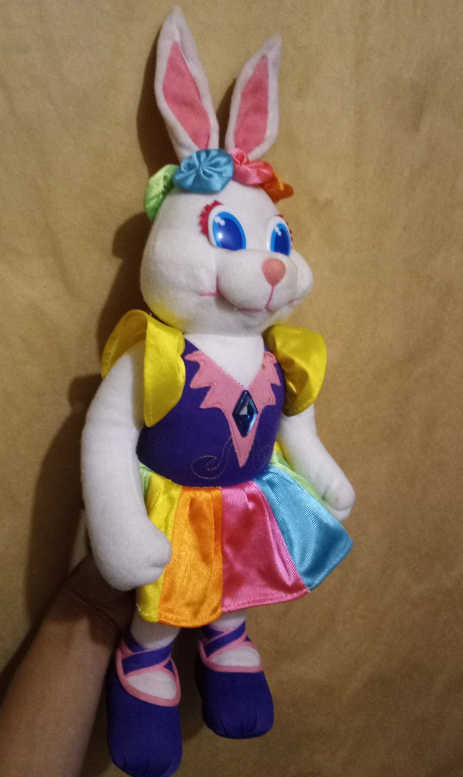 RARE Vintage Lisa Frank Ballerina Bunny 18 Plush