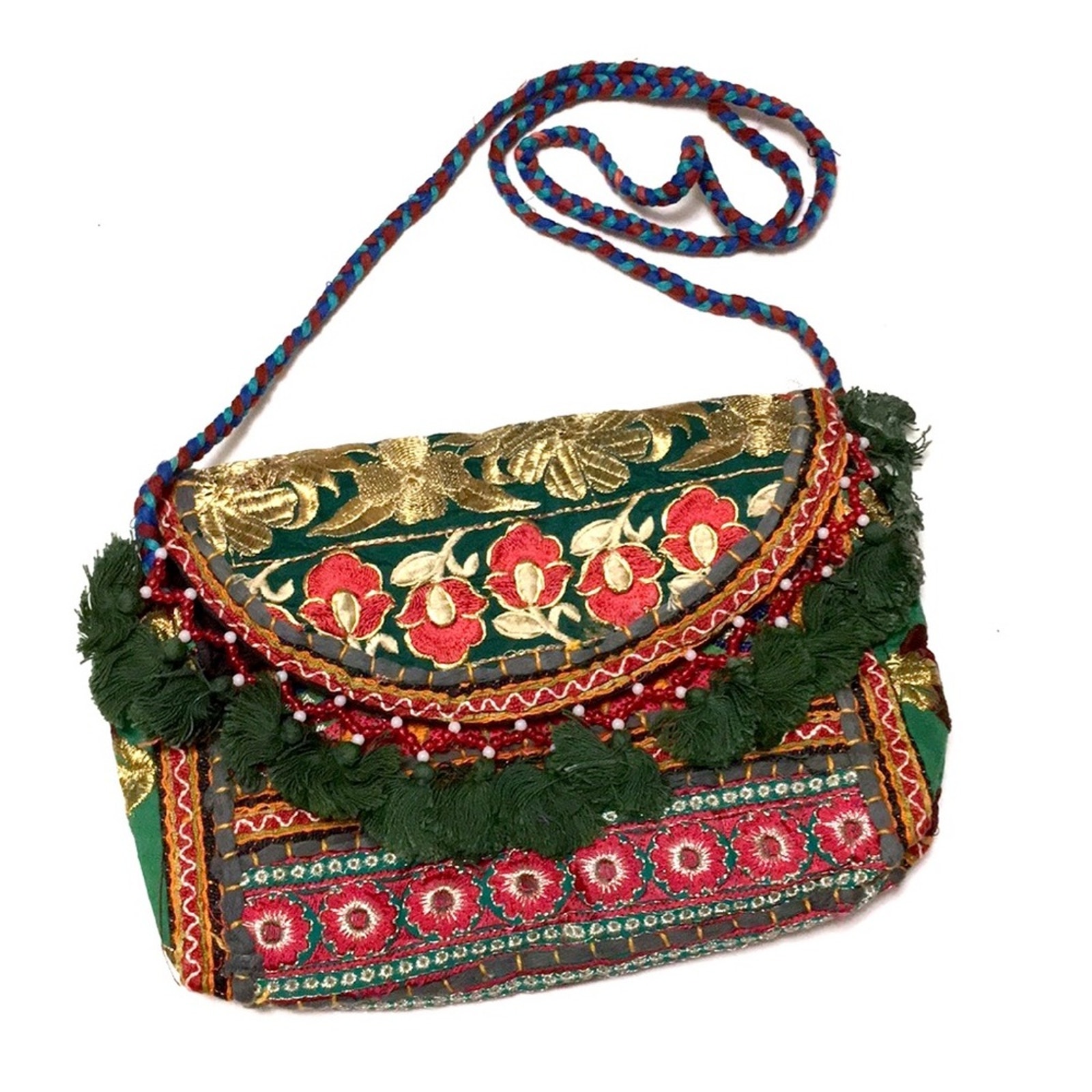 Boho style clutch banjara gypsy tribal
