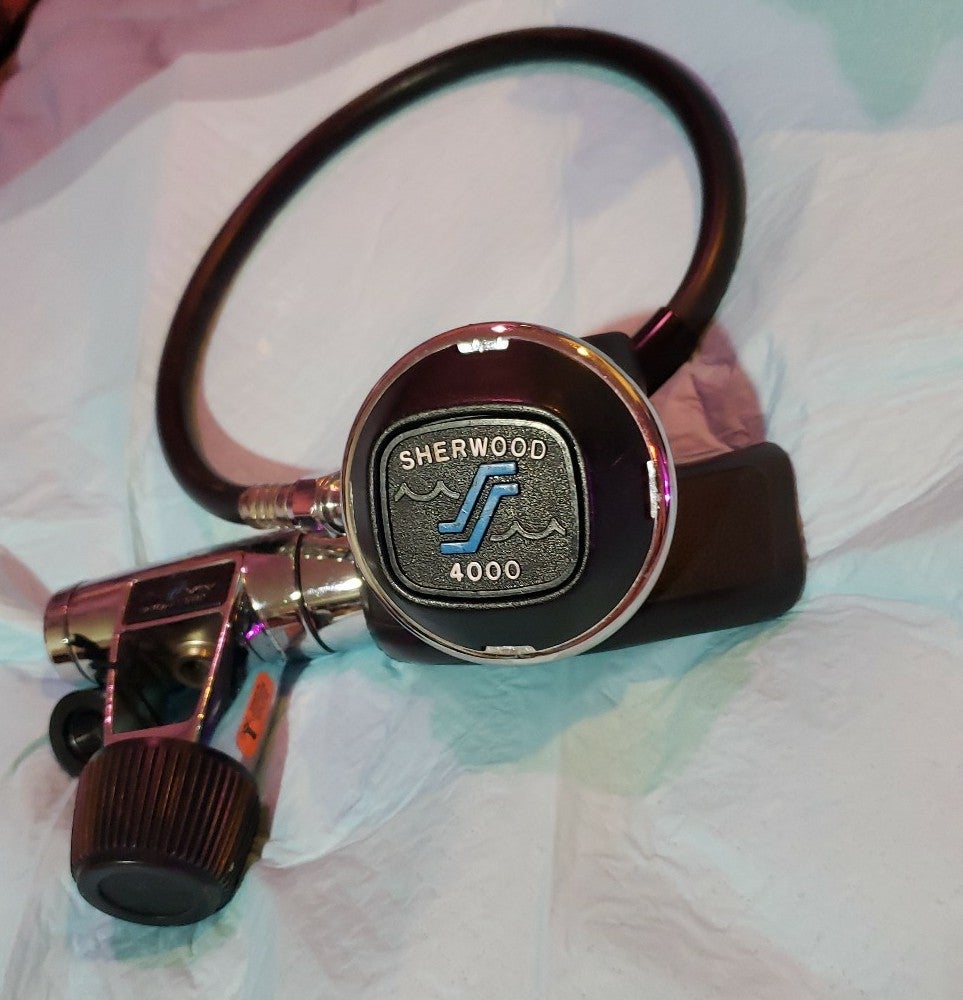 Sherwood 4000 Scuba Diving Regulator Set
