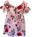ASOS maternity floral ruffle off the shoulders dress Size 4