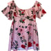 ASOS maternity floral ruffle off the shoulders dress Size 4