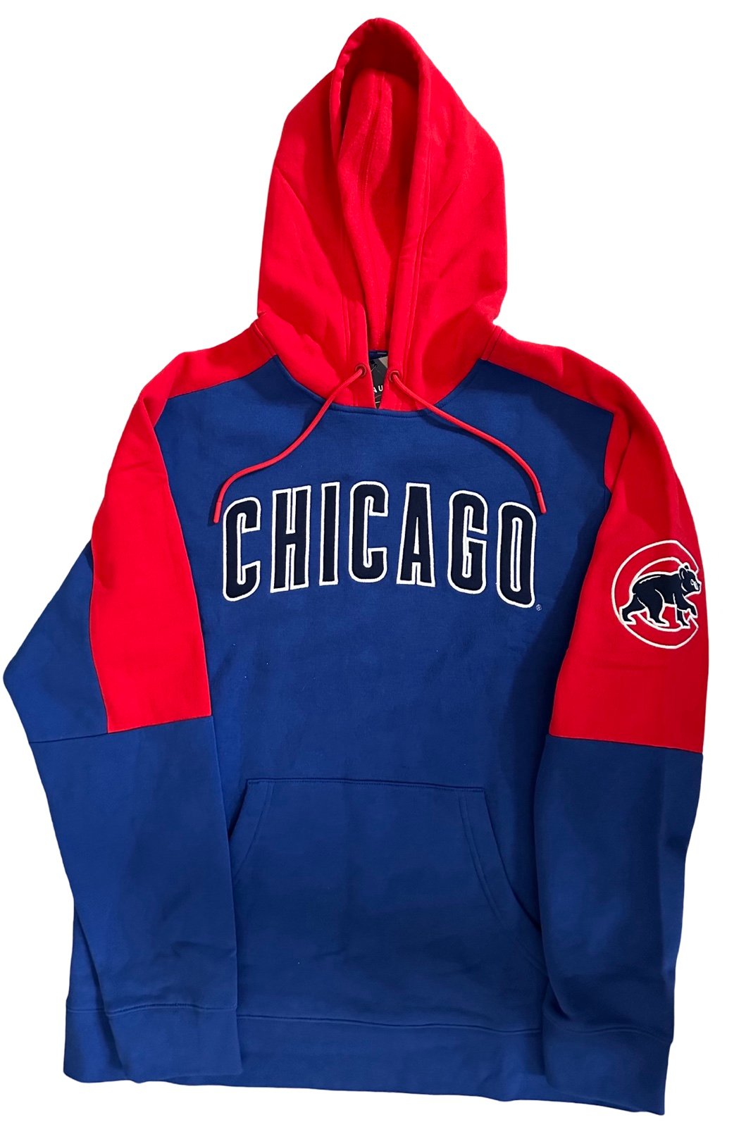 Chicago Cubs Majestic Hooded Pullover - Men’s Medium