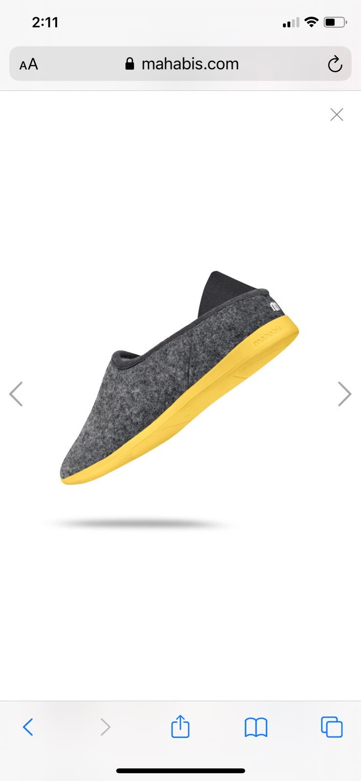 mahabis classic In larvik dark grey Men (12.5-13)