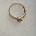 Genuine Natural Sapphire/Ruby Ring K18 Solid Gold