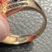 Genuine Natural Sapphire/Ruby Ring K18 Solid Gold