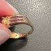 Genuine Natural Sapphire/Ruby Ring K18 Solid Gold