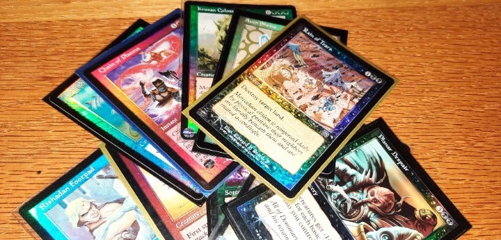MTG FOILS: NEAR-MINT, SLEEVED, Tier 1 ( $10 per card) Free Ship MTG FOILS: NEAR-MINT, SLEEVED, Tier 1 ( $10 per card) Free Ship
