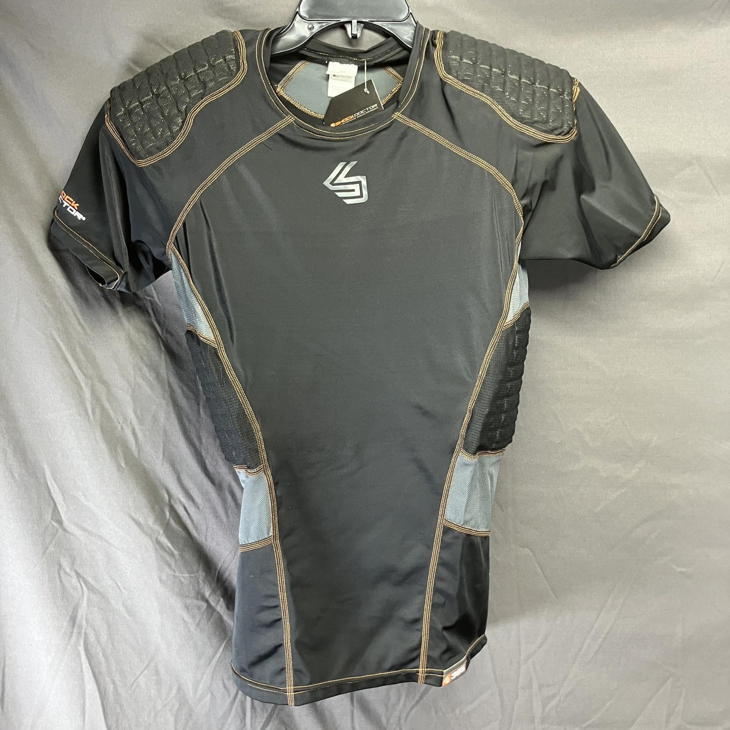 1 - 2015 Shock Doctor Core Shockskin Shirt / 5 Pad / Men's Medium Med Md M / 385
