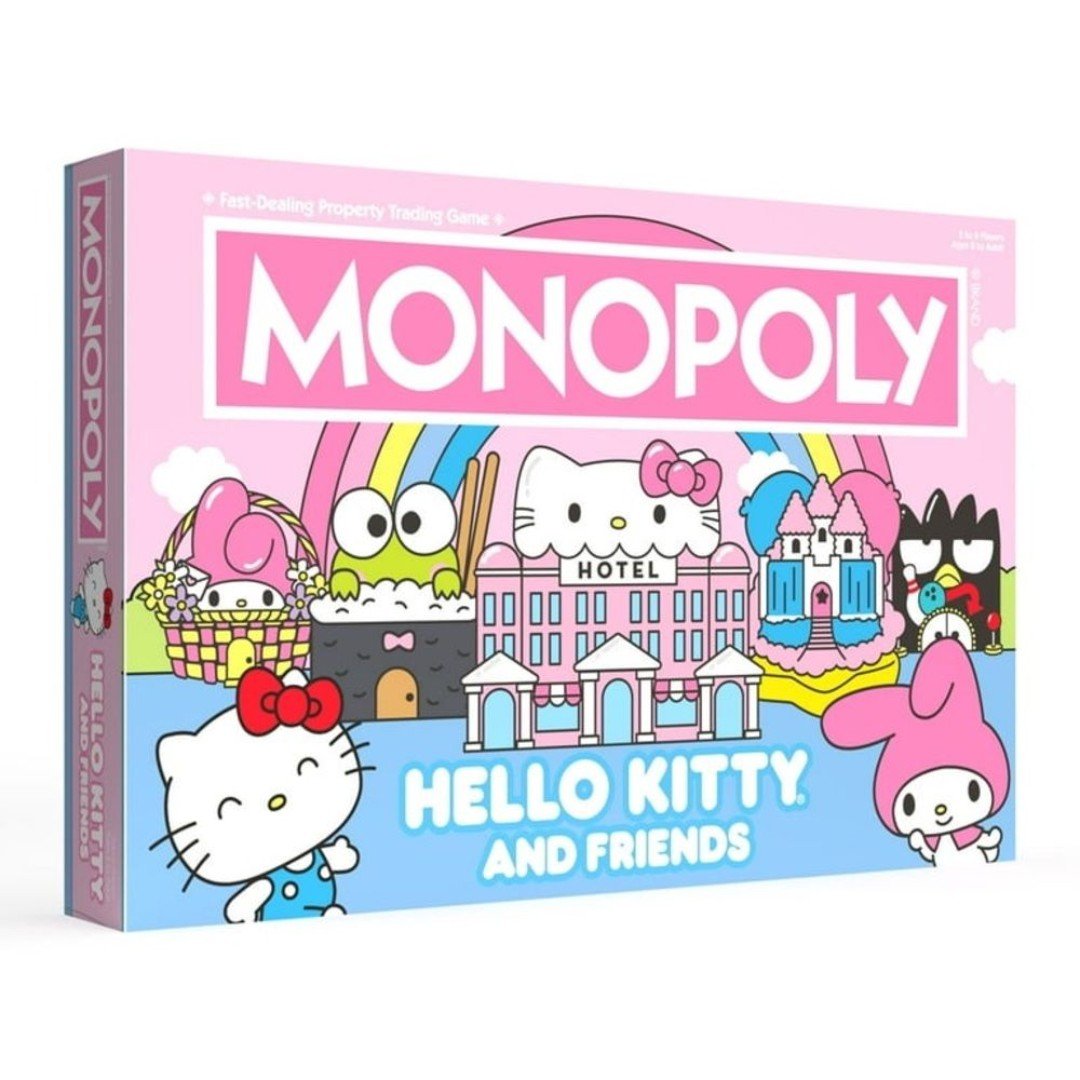 Hello Kitty & Friends Monopoly Board Game NEW
