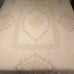 Vintage Linen & Lace Tablecloth 68x90 Ecru Beautiful!!!