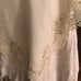 Vintage Linen & Lace Tablecloth 68x90 Ecru Beautiful!!!