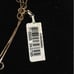NEW MERVYN'S 18k Over 925 Reversible Cross Crucifix Zirconia Necklace 18