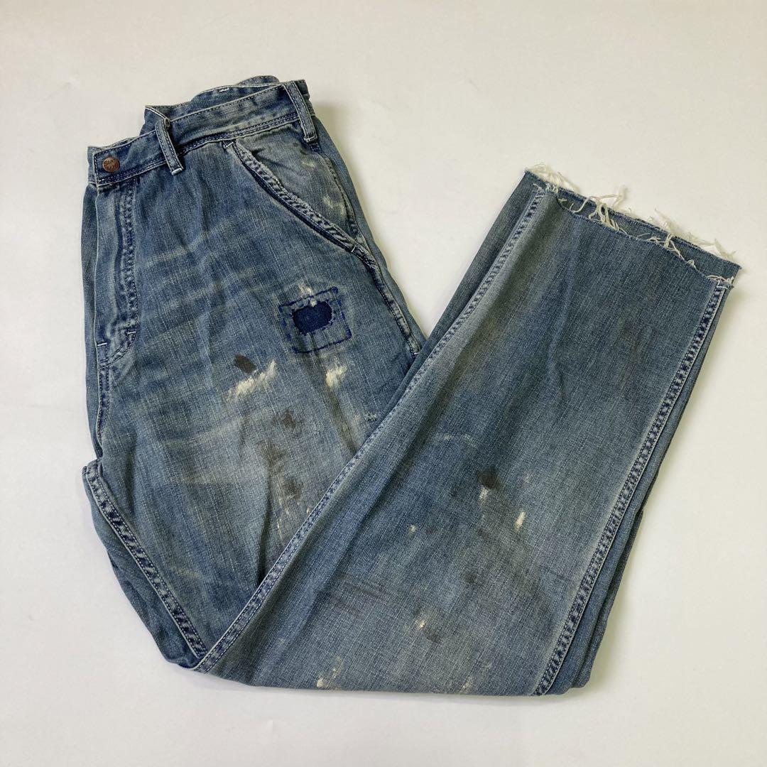SAINT MICHAEL 24SS DENIM PANTSデニムパンツ 未使用 SAINT MICHAEL 24SS DENIM PANTS PAINTER デニム