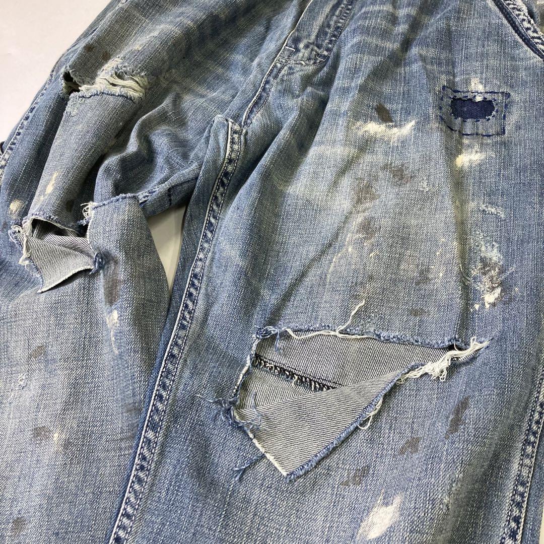 SAINT MICHAEL 24SS DENIM PANTSデニムパンツ 未使用 SAINT MICHAEL 24SS DENIM PANTS PAINTER デニム