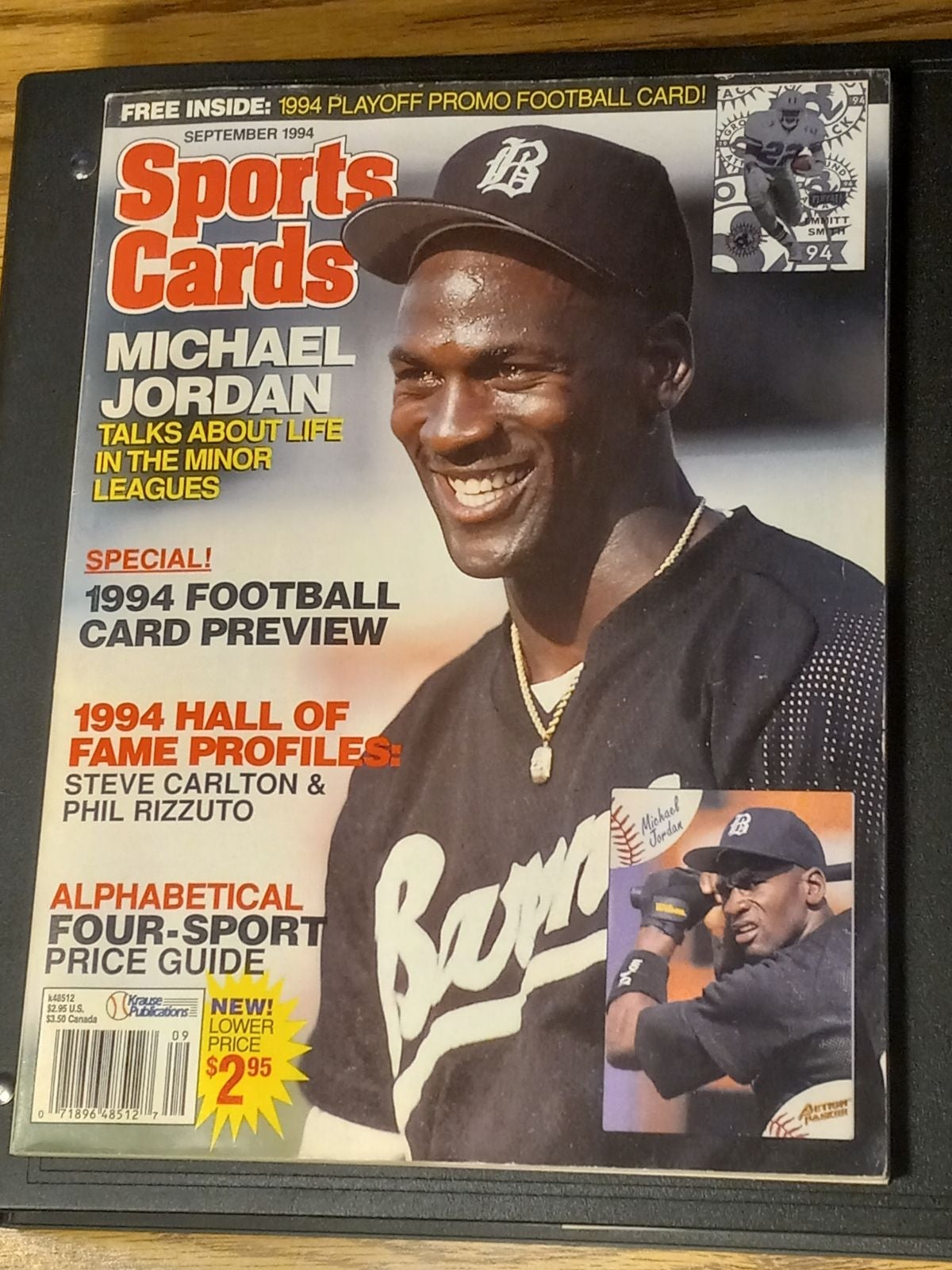 Magazine sports cards Michael Jordan cover