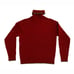 Lucky Brand Small Lambswool Sweater Red Green Turtleneck Vintage Hong Kong