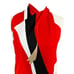 Vintage 70s Red and Black Floral Malihini Hawaiian Beach Halter Maxi Wrap Dress