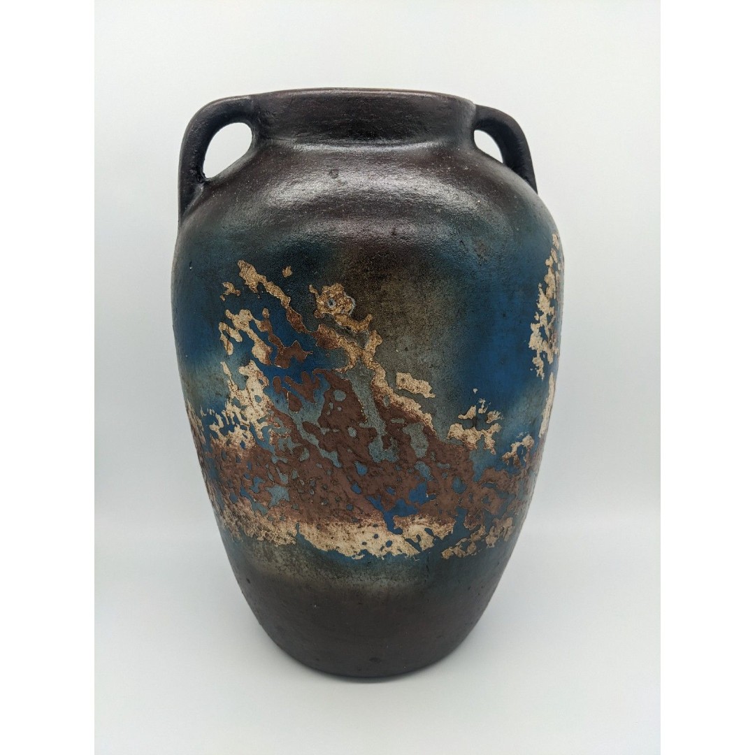 Olio Di Moringa 1810 Mexico Pottery Jug Handpainted Handmade