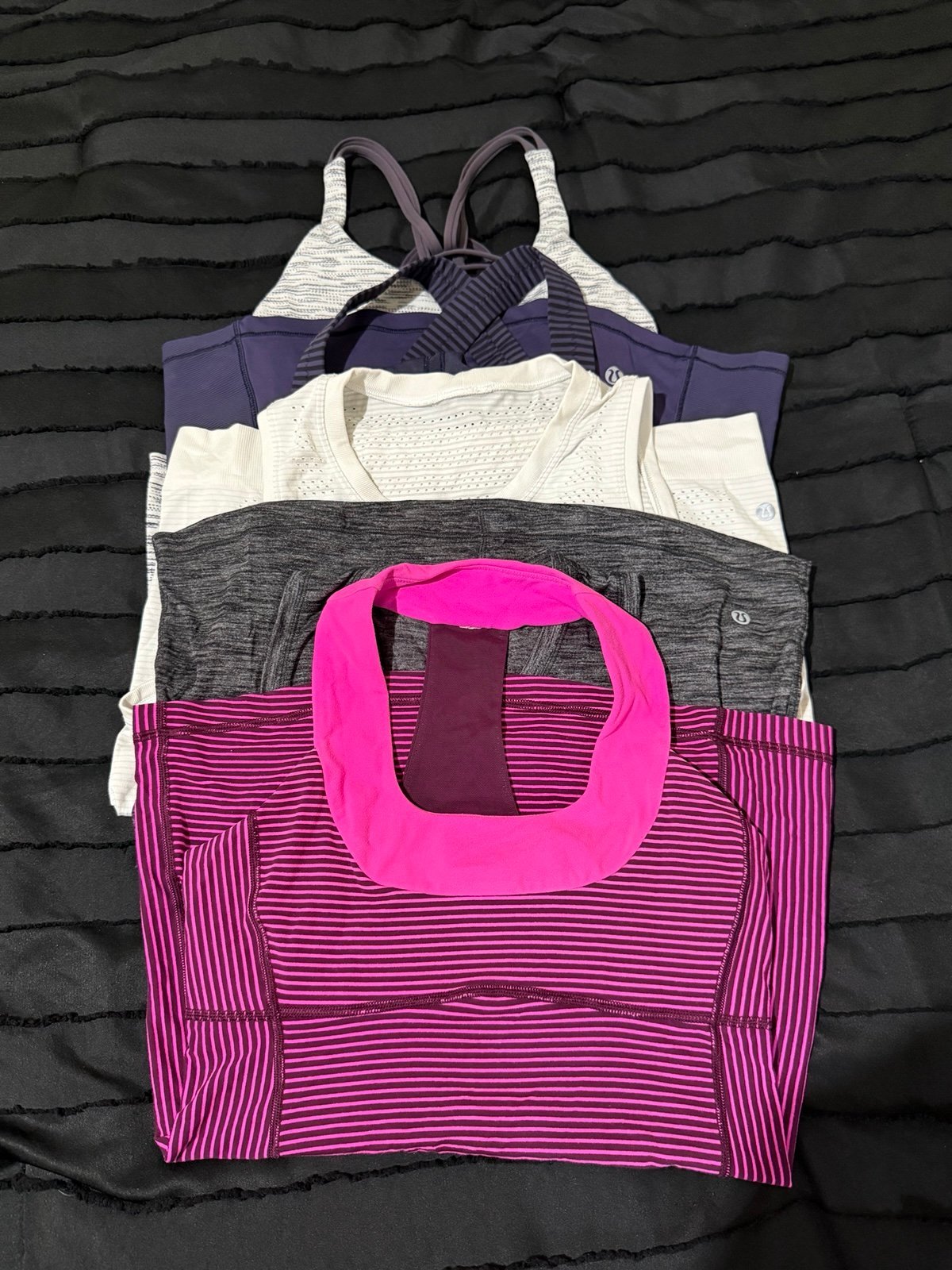 Lululemon Women’s top bundle (5pcs) different size