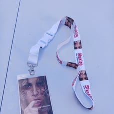 SHAKIRA - 2006 ORAL FIXATION MUNDIAL TOUR LANYARD CONCERT SOUVENIR