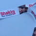 SHAKIRA - 2006 ORAL FIXATION MUNDIAL TOUR LANYARD CONCERT SOUVENIR