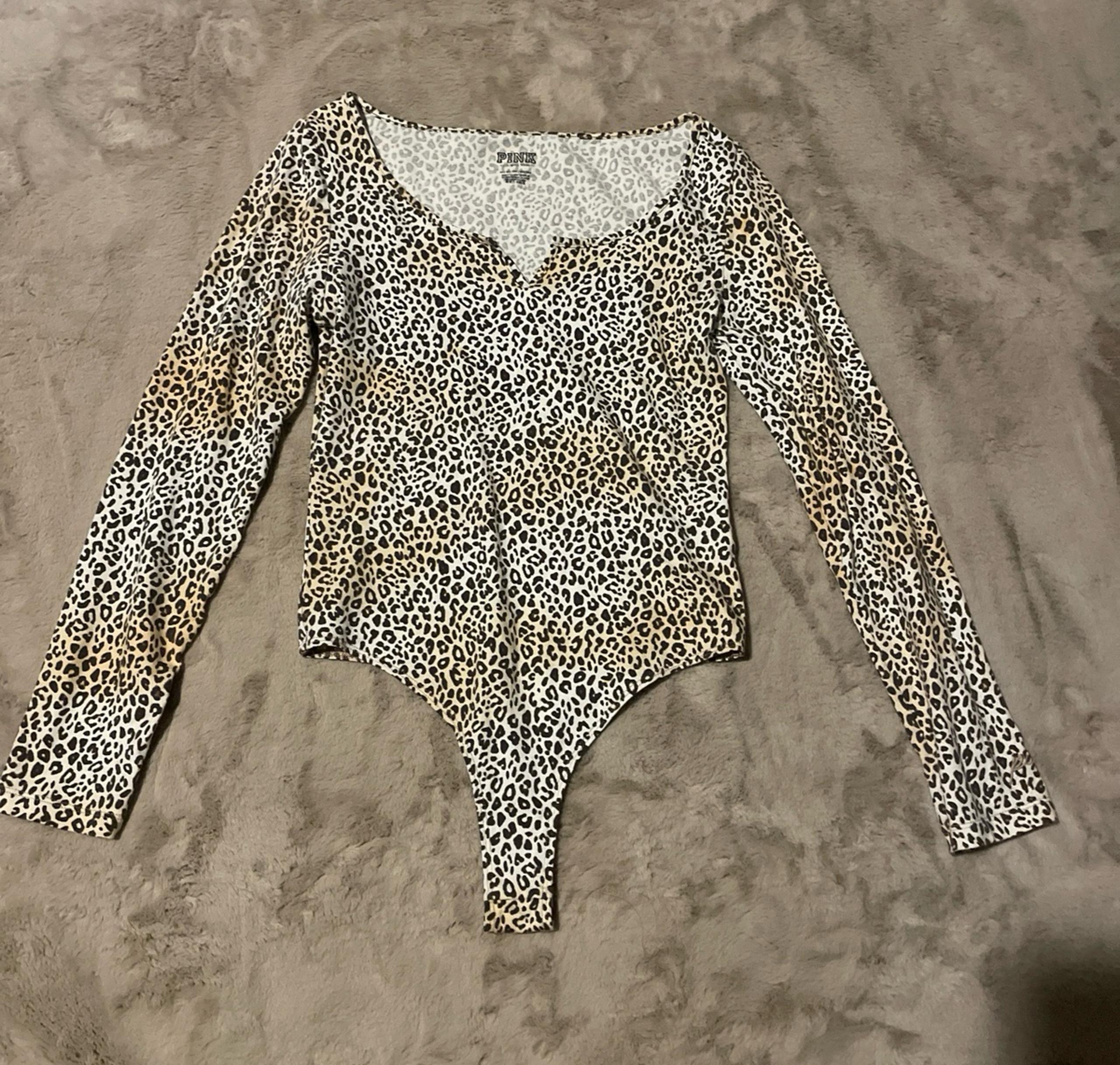 Victoria’s Secret PINK cheetah bodysuit