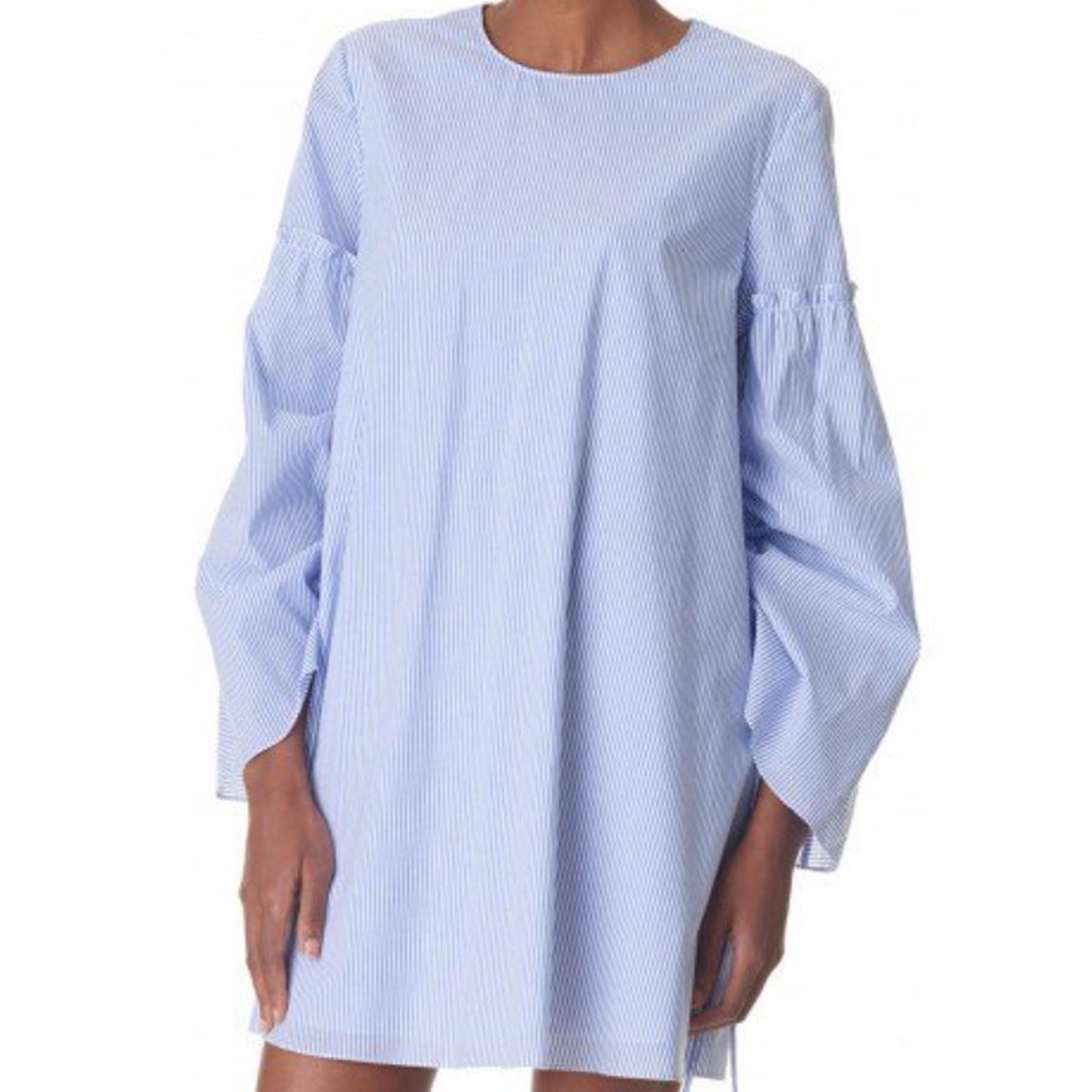 TiBi Elliot Striped Trapeze Dress