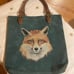 Miss Albright Anthropologie Fox Garden Guess Tote