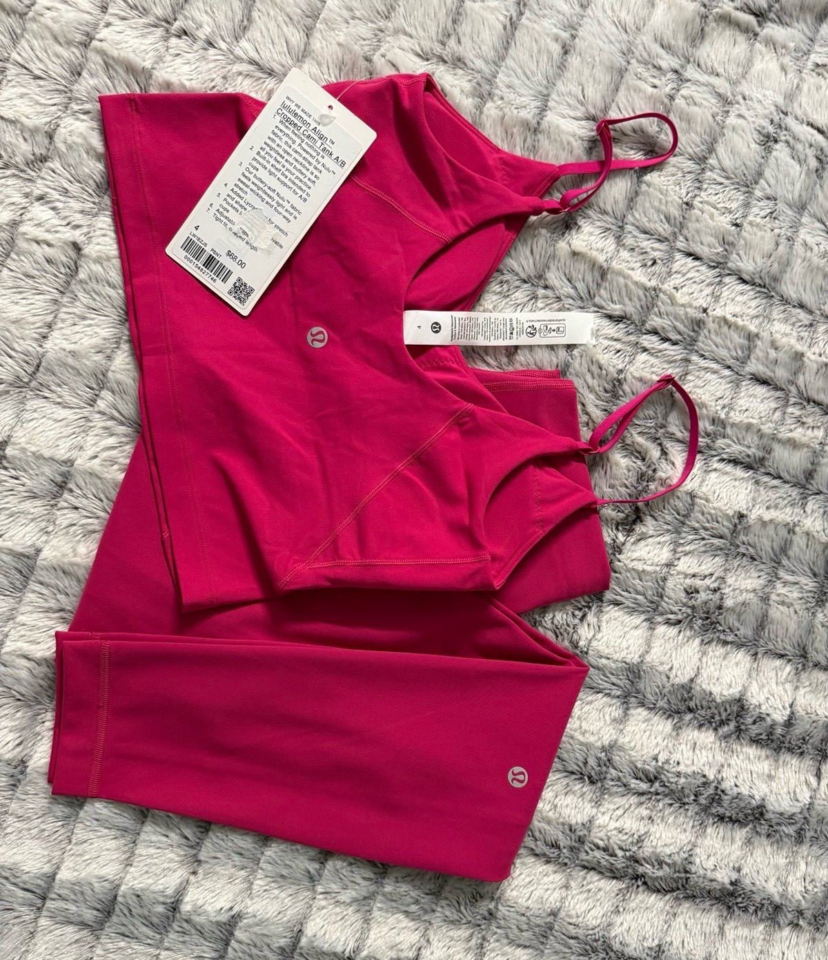 Set Lululemon Wunder Train High-Rise Tight 28 Color Passionate NW0T