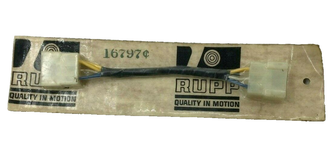 RUPP REPLACEMENT WIRING HARNESS ADAPTER 16797 NEW OLD STOCK IN OEM PACKAGE