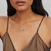 Kendra Scott Elisa Gold Pendant Necklace in London Blue Glass