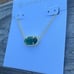 Kendra Scott Elisa Gold Pendant Necklace in London Blue Glass