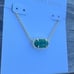 Kendra Scott Elisa Gold Pendant Necklace in London Blue Glass
