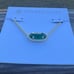 Kendra Scott Elisa Gold Pendant Necklace in London Blue Glass