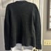 LOFT Heather Grey Cascading Open Wool Blend Long Sleeve Cardigan- Med