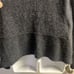 LOFT Heather Grey Cascading Open Wool Blend Long Sleeve Cardigan- Med