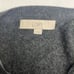 LOFT Heather Grey Cascading Open Wool Blend Long Sleeve Cardigan- Med