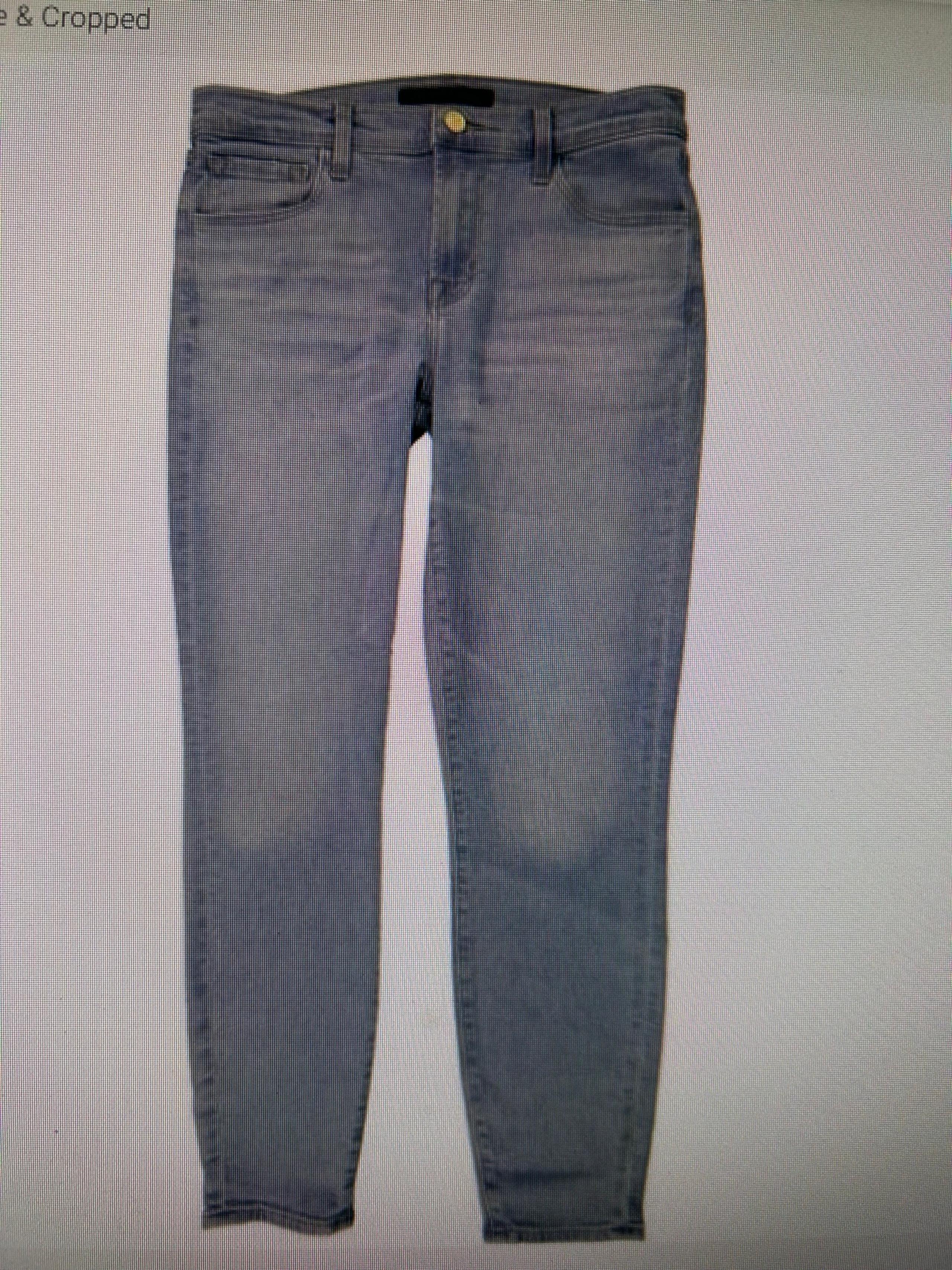 J. Brand women’s sustainable cropped jeans. Serial number JB003272. Size is 30.