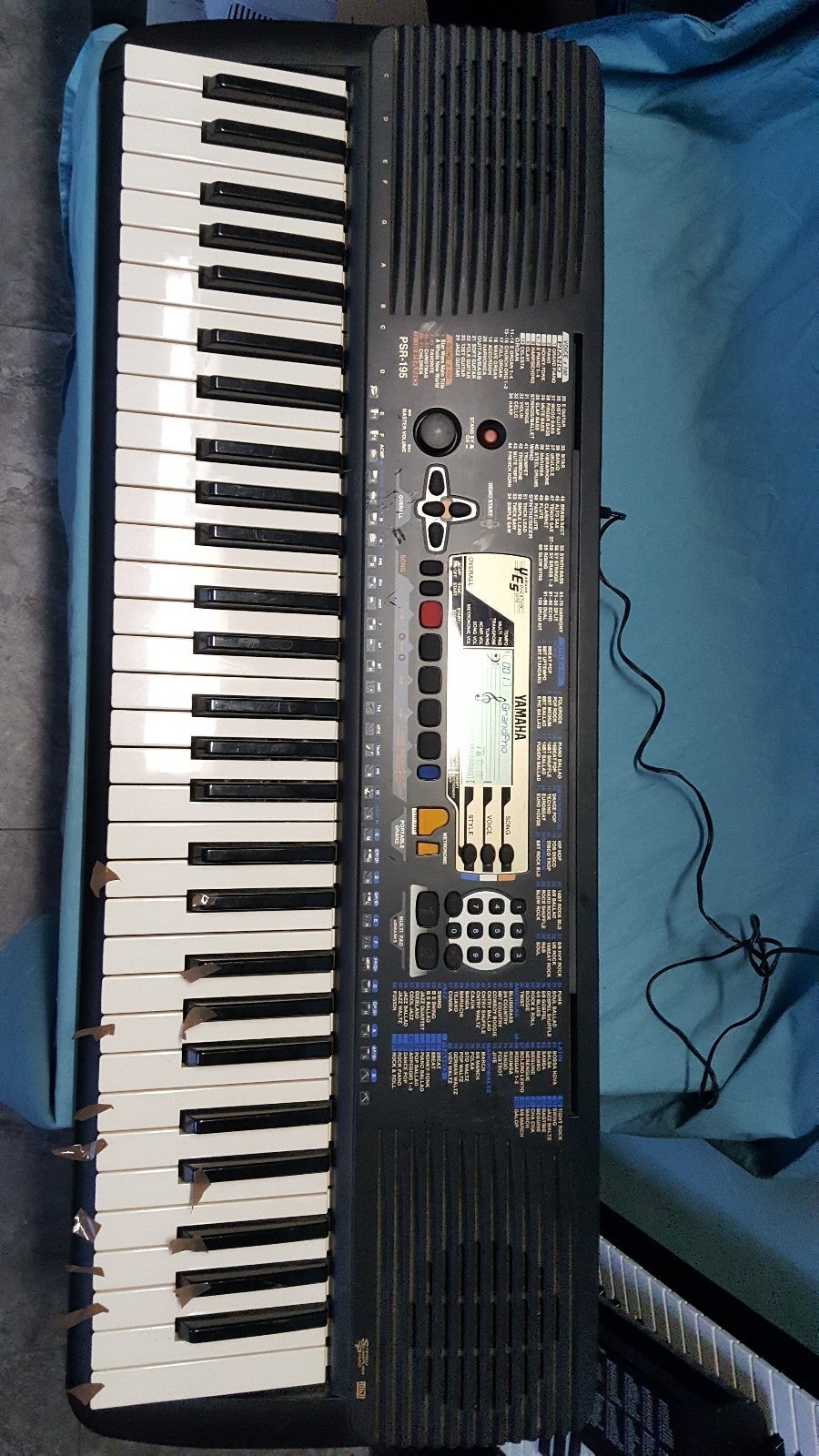YAMAHA ヤマハ ポータブルグランド PSR-195 Yamaha PSR-195 (61 Keys) - YouTube