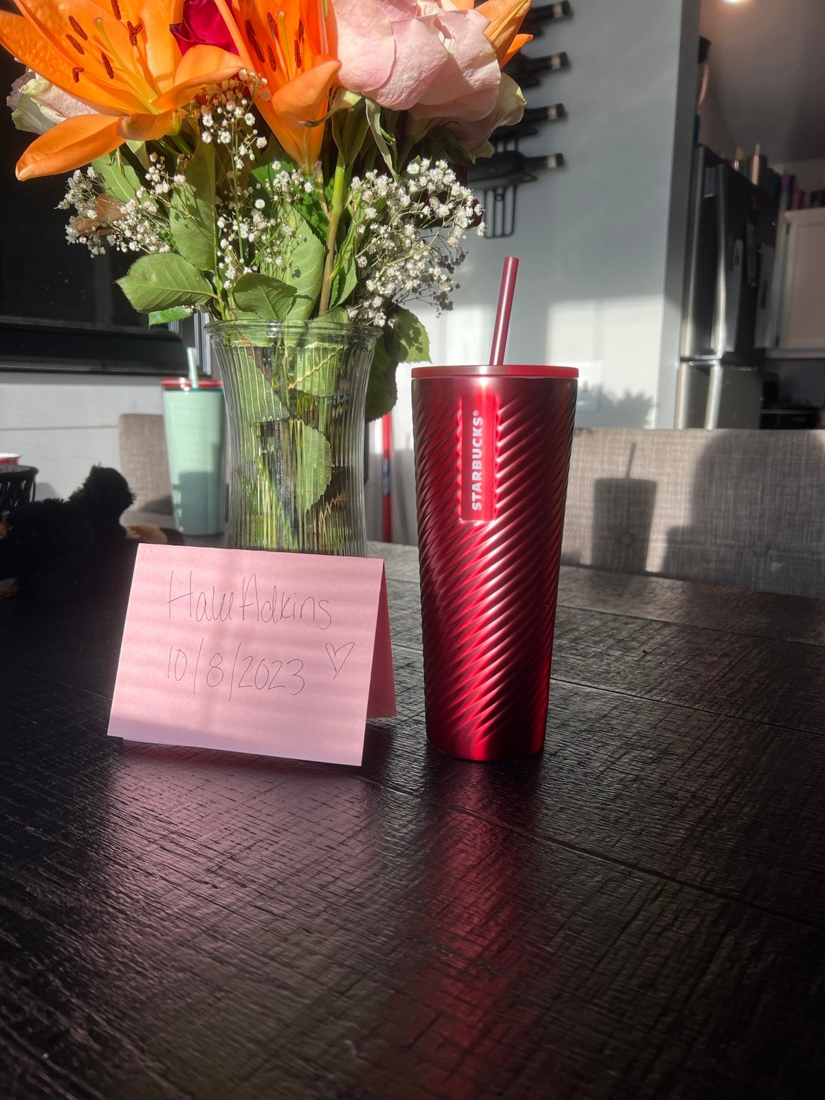 Starbucks metal tumbler