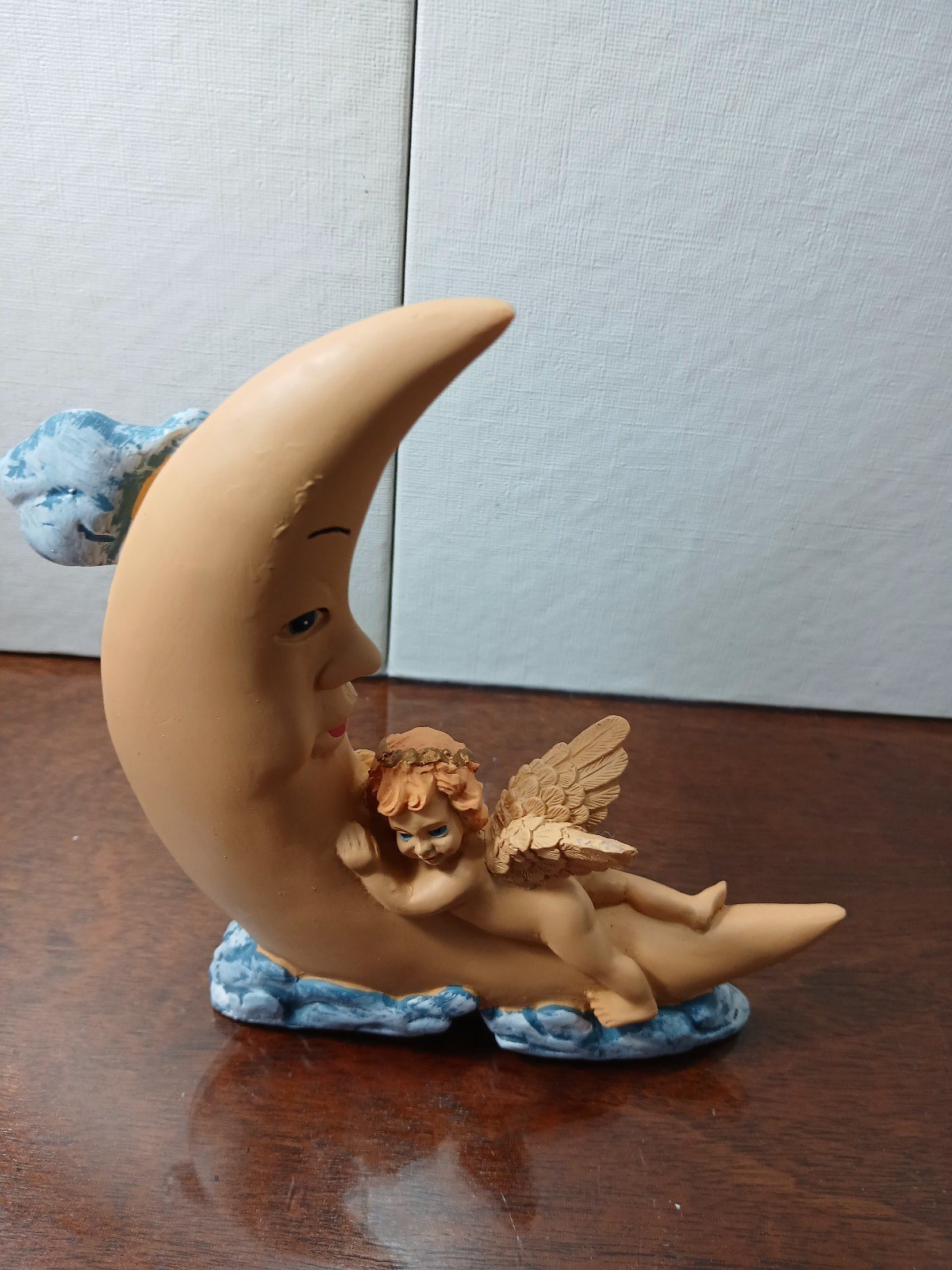 Moon Kewpid by House of Lloyd , Chalkware, very Cute For A Child's Room.