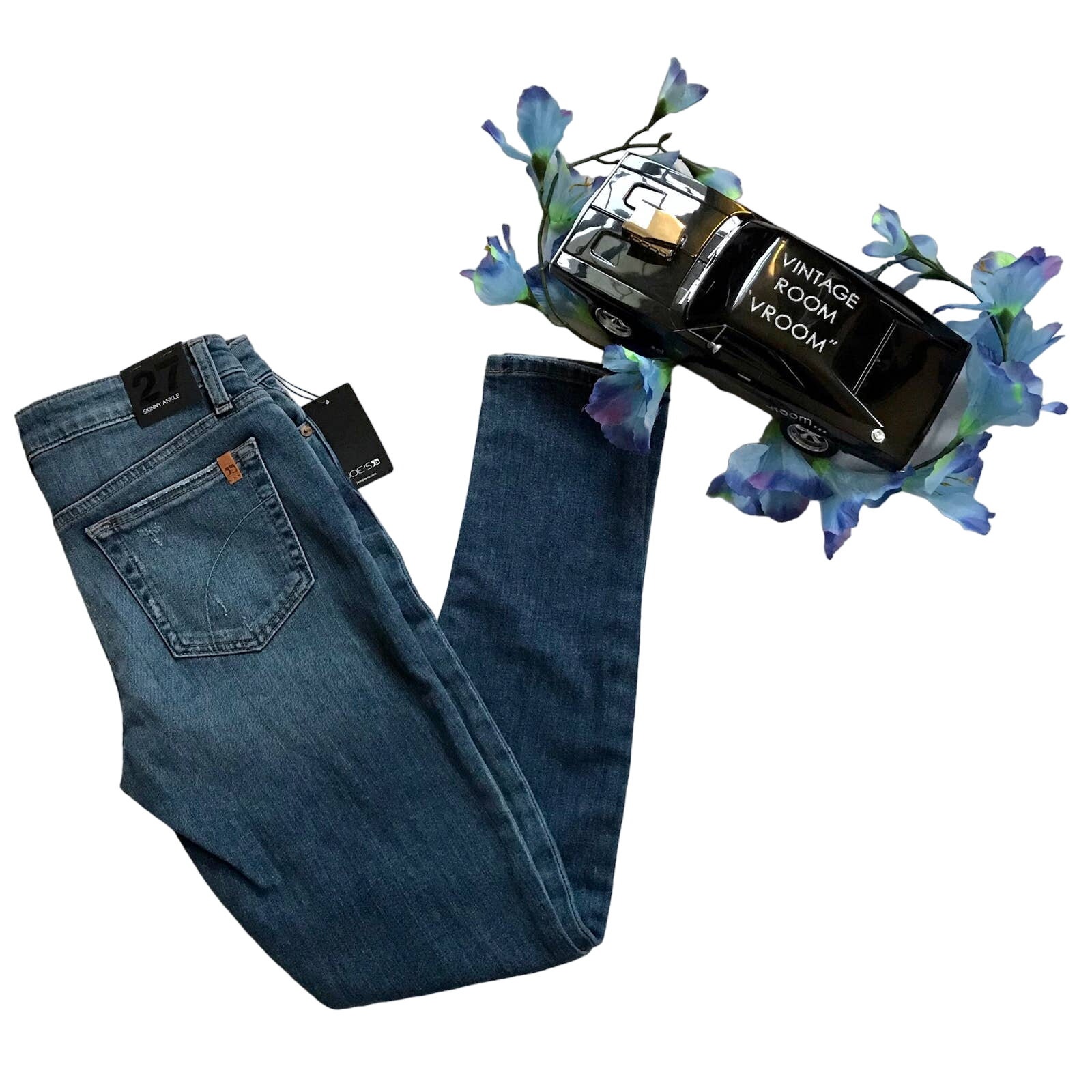 Joe's Jeans NWT Distressed Skinny Ankle Jeans Women 27