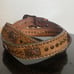 Nocona Belt Amber stones/Hair on Hide